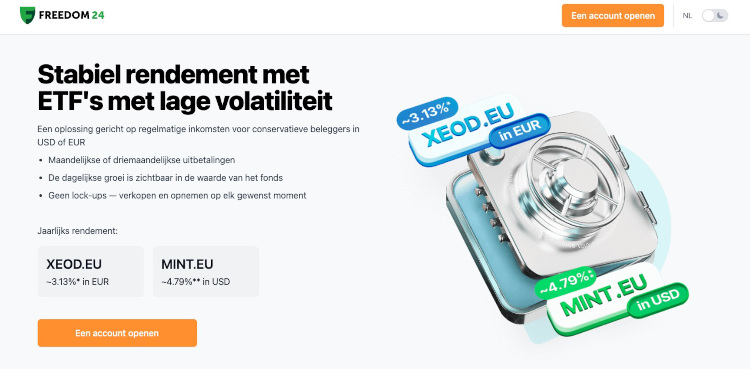 ETF bij Freedom24